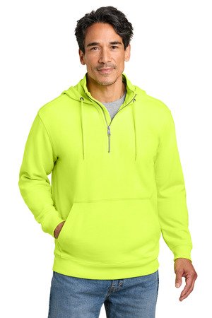 CornerStone Tough Fleece 1/4-Zip Hoodie CSF633