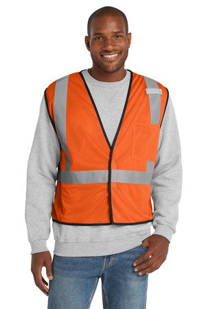 CornerStone ANSI 107 Class 2 Economy Mesh One-Pocket Vest. CSV100