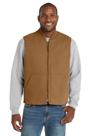 CornerStone Washed Duck Cloth Vest. CSV40 - Image 2