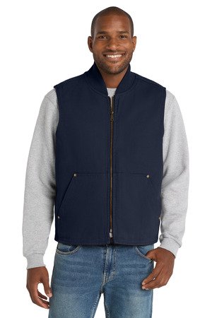 CornerStone Washed Duck Cloth Vest. CSV40 - Image 3