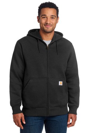 Carhartt Rain Defender Paxton Heavyweight Hooded Zip-Front Sweatshirt. CT100614