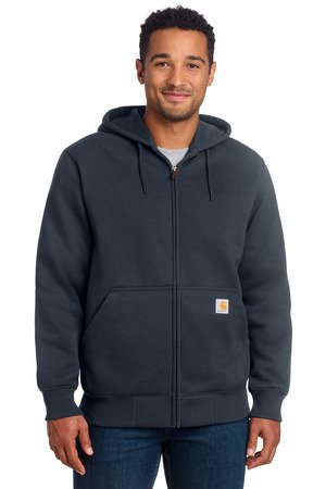 Carhartt Rain Defender Paxton Heavyweight Hooded Zip-Front Sweatshirt. CT100614 - Image 3