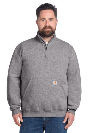 Carhartt Midweight 1/4-Zip Mock Neck Sweatshirt CT105294 - Image 3