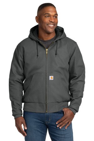 Carhartt Quilted-Flanne-Lined Duck Active Jac. CT106677 - Image 4