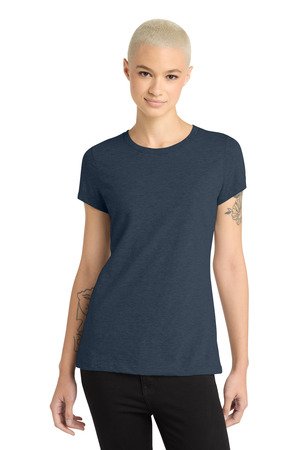 District Women's Perfect Blend CVC Tee. DM108L - Image 7