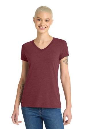 District Women's Perfect Tri V-Neck Tee. DM1350L - Image 15