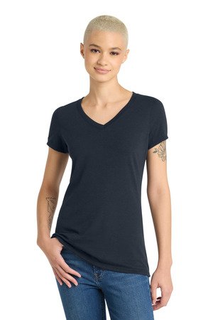 District Women's Perfect Tri V-Neck Tee. DM1350L - Image 20