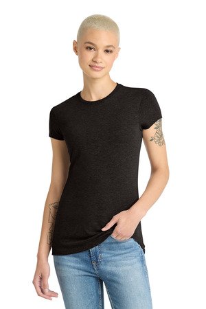District Women's Fitted Perfect Tri Tee. DT155 - Image 7