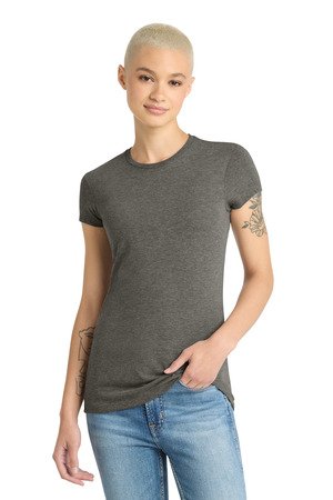District Women's Fitted Perfect Tri Tee. DT155 - Image 2