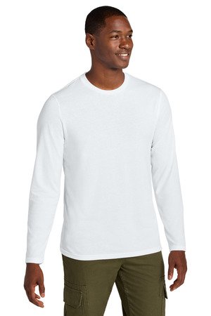 District Perfect Weight CVC Long Sleeve Tee DT185 - Image 7