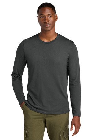 District Perfect Weight CVC Long Sleeve Tee DT185 - Image 8