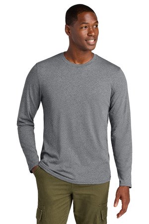 District Perfect Weight CVC Long Sleeve Tee DT185 - Image 9