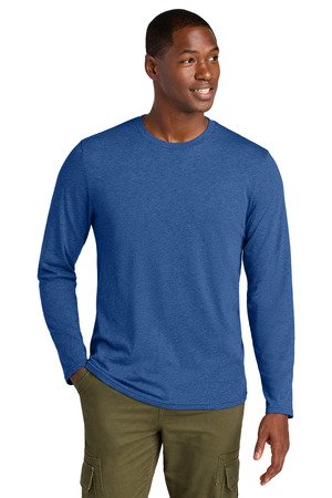 District Perfect Weight CVC Long Sleeve Tee DT185 - Image 10