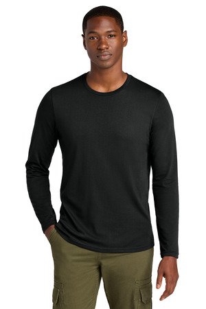 District Perfect Weight CVC Long Sleeve Tee DT185 - Image 6