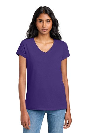 District Women's The Concert Tee V-Neck DT5002 - Image 8