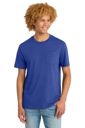 District Very Important Tee with Pocket. DT6000P - Image 7