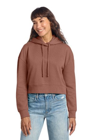 District Women's V.I.T. Fleece Hoodie DT6101 - Image 3