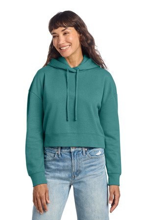 District Women's V.I.T. Fleece Hoodie DT6101 - Image 4