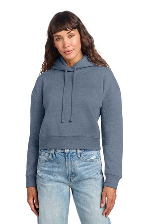 District Women's V.I.T. Fleece Hoodie DT6101 - Image 5