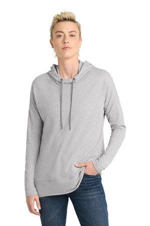 District Women's Featherweight French Terry Hoodie DT671 - Image 2