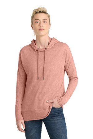 District Women's Featherweight French Terry Hoodie DT671 - Image 6