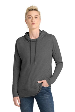 District Women's Featherweight French Terry Hoodie DT671 - Image 3