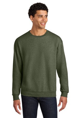 Jerzees Ultimate Unisex CVC Ring Spun Crewneck Sweatshirt IC48M - Image 11