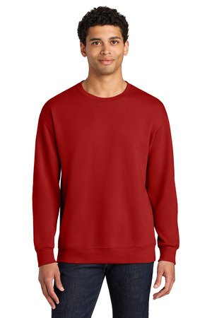 Jerzees Ultimate Unisex CVC Ring Spun Crewneck Sweatshirt IC48M - Image 4