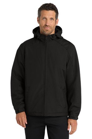 Port Authority Hooded Charger Jacket. J327 - Image 2