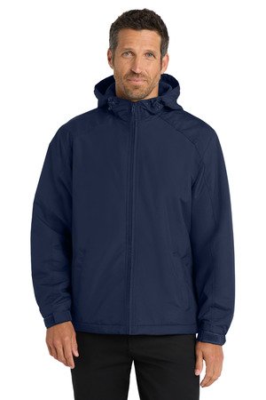 Port Authority Hooded Charger Jacket. J327 - Image 3
