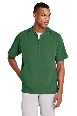 Sport-Tek Repeat 1/2-Zip Short Sleeve Jacket JST489 - Image 3