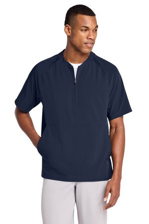 Sport-Tek Repeat 1/2-Zip Short Sleeve Jacket JST489 - Image 5