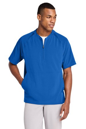 Sport-Tek Repeat 1/2-Zip Short Sleeve Jacket JST489 - Image 6