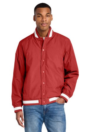 Sport-Tek Insulated Varsity Jacket JST58 - Image 2