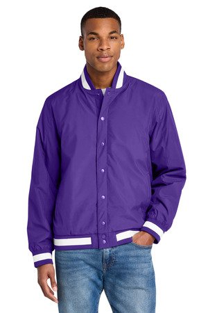 Sport-Tek Insulated Varsity Jacket JST58 - Image 6