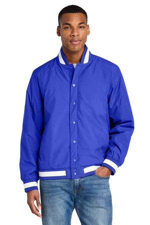 Sport-Tek Insulated Varsity Jacket JST58 - Image 8