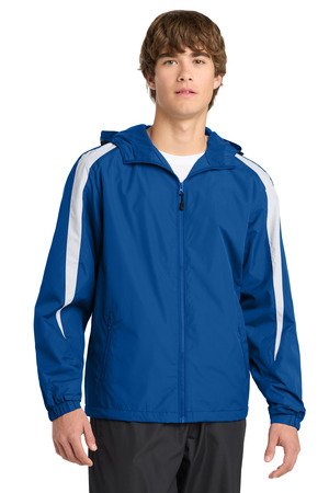 Sport-Tek Fleece-Lined Colorblock Jacket. JST81 - Image 3