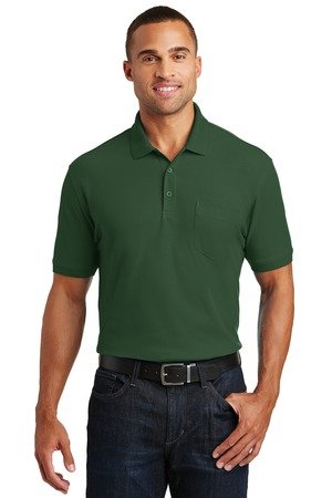 Port Authority Core Classic Pique Pocket Polo. K100P - Image 3