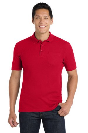 Port Authority Core Classic Pique Pocket Polo. K100P - Image 5