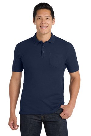 Port Authority Core Classic Pique Pocket Polo. K100P - Image 6
