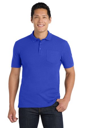Port Authority Core Classic Pique Pocket Polo. K100P - Image 7