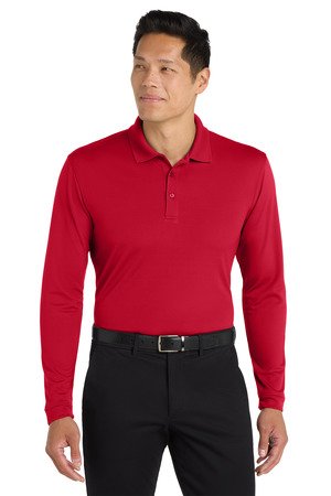 Port Authority Dry Zone UV Micro-Mesh Long Sleeve Polo K110LS - Image 3
