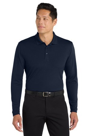 Port Authority Dry Zone UV Micro-Mesh Long Sleeve Polo K110LS - Image 4
