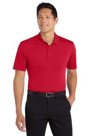 Port Authority Dry Zone UV Micro-Mesh Pocket Polo. K110P - Image 3
