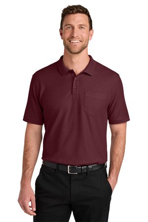 Port Authority Wearever Signature Pique Pocket Polo K200P