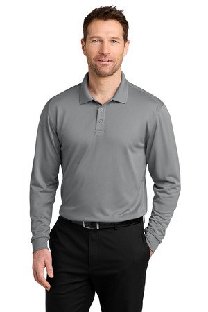 Port Authority Wearever Performance Pique Long Sleeve Polo K240LS - Image 2