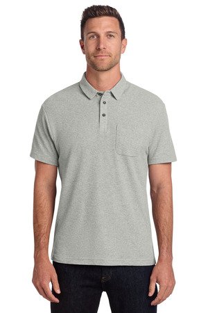 Port Authority C-FREE Cotton Blend Pique Pocket Polo K868