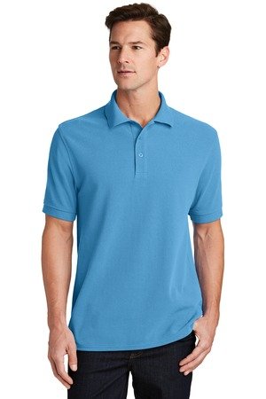 Port & Co Combed Ring Spun Pique Polo. KP1500