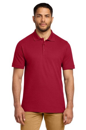 Port & Co Combed Ring Spun Pique Polo. KP1500 - Image 6
