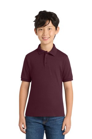 Port & Co Youth Core Blend Jersey Knit Polo. KP55Y - Image 2
